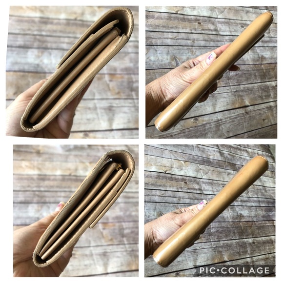 Louis Vuitton Vernis Beige Sarah long wallet. - Picture 6 of 10